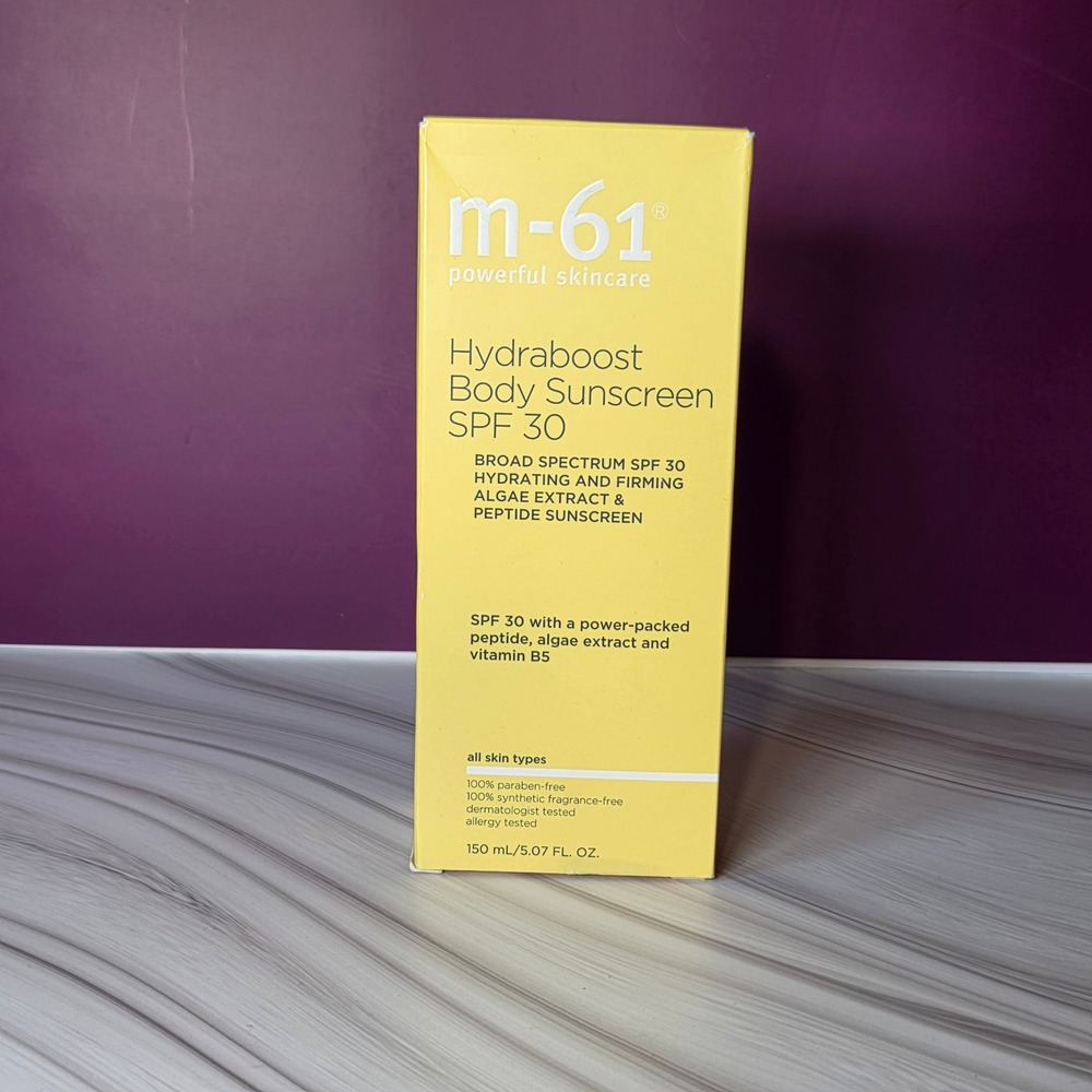 M-61 Hydraboost‎ Body Sunscreen Unisex 5.07oz SPF 30 Peptide Algae Extract New